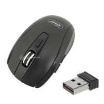 Mouse Sem Fio 10 Metros USB Óptico Com 6 Botões 1600 DPI Para PC Notebook KPMU403 Mouse Sem Fio 10 Metros USB Óptico Com 6 Botões 1600 DPI Para PC Notebook KPMU403