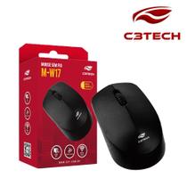 Mouse Sem Fio 1200 DPI Com Pilha Alcance 12m C3 Tech M-W17
