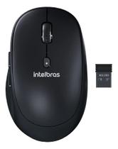 Mouse Sem Fio 1200 Dpi para Notebook e PC Bateria Intelbras