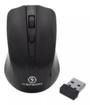 Mouse Sem Fio 1200DPI Preto Wireless 2.4Ghz Usb
