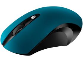 Mouse Sem Fio 1600dpi Azul Petróleo - Movitec