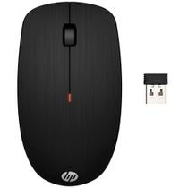 Mouse - Sem Fio - 1600DPI - HP X 200 - Preto