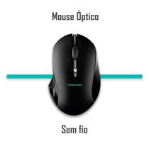 Mouse Sem Fio 1600dpi Preto - Movitec