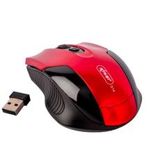 Mouse Sem Fio 2.4 GHz 1600 dpi Optico KNUP G14 Vermelho Mouse Sem Fio 2.4 GHz 1600 dpi Optico KNUP G14 Vermelho
