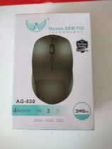 Mouse sem fio 2.4 GHz 4 botões AG-830
