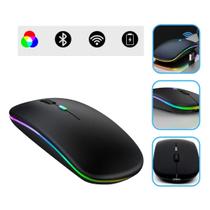 Mouse Sem Fio 2.4 ghz Optico Recarregável Gamer USB Led Rgb Wirelles Usb Notebook PC Mouse Sem Fio 2.4 ghz Optico Recarregável Gamer USB Led Rgb Wirelles Usb Notebook PC