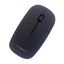 Mouse Sem Fio 2.4 GHz Recarregável Qualidade Premium AGold MS04A - Alphagold