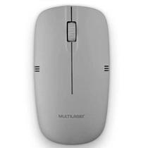 Mouse sem Fio 2.4GHZ 1200 DPI USB Cinza Multilaser MO285