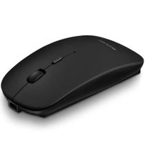 Mouse sem Fio 2.4GHz 1600 DPI Usb Lítio Slim MO290 Preto. Bateria recarregável