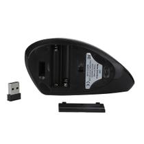 Mouse sem fio 2.4ghz jogo ergonômico design vertical mouse 1600dpi usb mouses