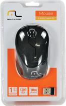 Mouse Sem Fio 2.4ghz Preto 1200dpi Usb
