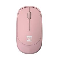 Mouse sem fio 3d 1709 rosa - r8 Mouse sem fio 3d 1709 rosa - r8