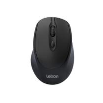 Mouse sem Fio 4 Botões 1600 DPI Preto