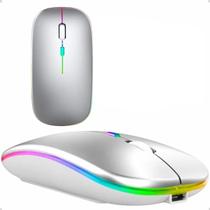 Mouse Sem Fio Bateria Recarregável Wireless Rgb 2.4 Ghz