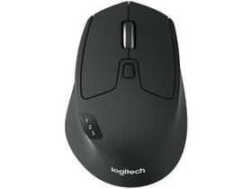 Mouse sem fio Bluetooth Logitech M720 Triathlon - controla até 3 computadores