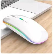 Mouse sem fio Bluetooth ou USB 1600dpi Rápido e ergonomico