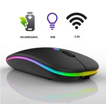 Mouse sem fio Bluetooth ou USB 1600dpi Rápido e ergonomico Mouse sem fio Bluetooth ou USB 1600dpi Rápido e ergonomico