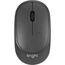 Mouse Sem Fio Bright MS003 Cinza Mouse Sem Fio Bright MS003 Cinza