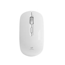 Mouse Sem Fio C3Tech M-W80WH, 1600 DPI, 4 Botões, Branco