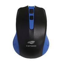 Mouse sem Fio C3TECH Wireless M-W20BL AZUL USB 2.4GHZ