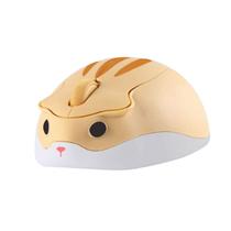 Mouse sem fio CHUYI Hamster Shape Optical 1200DPI Amarelo