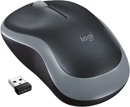 Mouse Sem Fio Cinza Usb Design Ambidestro M185 Logitech