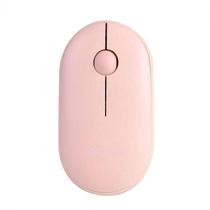 Mouse sem fio college pink 1600dpi - multi device (wireless + bluetooth) - silent click - pmcwmdscb
