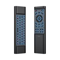 Mouse Sem Fio Com Controle Remoto Retroiluminado Em 7 Cores, Mini Teclado Com Giroscópio E Modo