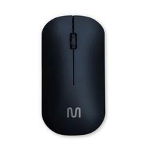 Mouse sem Fio Design Slim 1200 Dpi 3 Botões Ms100 USB Multi Mo307