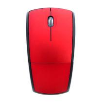 Mouse Sem Fio Dobrável Wireless 2.4ghz Usb Vermelho Notebook - MLS