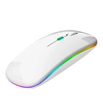 Mouse sem fio dual band receptor nano 2,4ghz / Bluetooth RGB recarregável MS-S350L Mouse sem fio dual band receptor nano 2,4ghz / Bluetooth RGB recarregável MS-S350L
