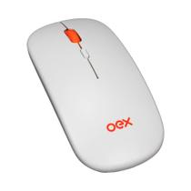 Mouse Sem Fio Dual Mode Ms603 Branco Oex