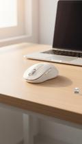 Mouse Sem Fio Ergonômico com Scroll Inteligente