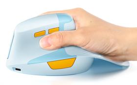 Mouse sem fio ergonômico com USB recarregável tipo C Mouse sem fio ergonômico com USB recarregável tipo C