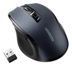 Mouse Sem Fio Ergonômico Ugreen 4000 Dpi Wireless 2,4 Ghz