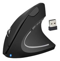 Mouse sem fio ergonômico, Vertical, 1600DPI, Preto, MWE600, AppTech Mouse sem fio ergonômico, Vertical, 1600DPI, Preto, MWE600, AppTech