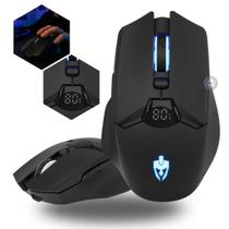 Mouse Sem Fio Evolut Zoro Dual Recarregável Bluetooth Preto