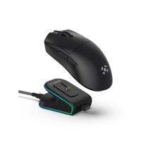Mouse Sem Fio Fortrek Dock de Carregamento Loyal Preto Mouse Sem Fio Fortrek Dock de Carregamento Loyal Preto