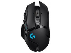 Mouse Sem Fio Gamer Logitech G502 Hero 16k Lightspeed Recarregável RGB Lightsync 11 Botões 16000DPI 910-005566