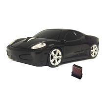 Mouse sem fio Jinfili 2.4GHz Sports Car 1600DPI USB para PC