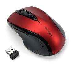 Mouse sem fio Kensington Pro Fit de tamanho médio vermelho rubi