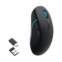Mouse sem fio Keychron M3 PAW3395 Sensor 26.000 DPI Preto