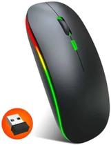 Mouse sem fio lehmox bluetooth ley-181 recarregável até 10m de