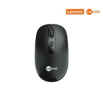 Mouse Sem Fio Lenovo Lecoo 1600 DPI Preto - WS205