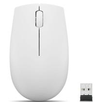 Mouse Sem fio Lenovo Off-White 300 Design Ambidestro, Compacto com Pilha Inclusa GY51L15677