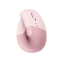 Mouse Sem Fio Logitech Lift Vertical Bluetooth Rosa 4000 DPI - 910-006472