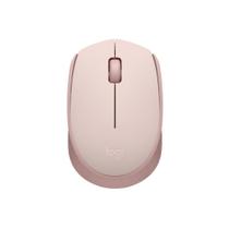 Mouse sem Fio Logitech M170 - 2.4GHz - 1000dpi - Rosa - 910-006862