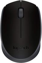 Mouse Sem Fio Logitech M170 Ambidestro Compacto Preto