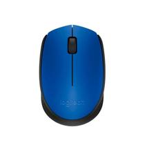 Mouse sem fio logitech m170 azul usb