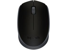 Mouse sem fio Logitech M170 com Design Ambidestro Compacto, Conexão USB e Pilha Inclusa, Preto - 910